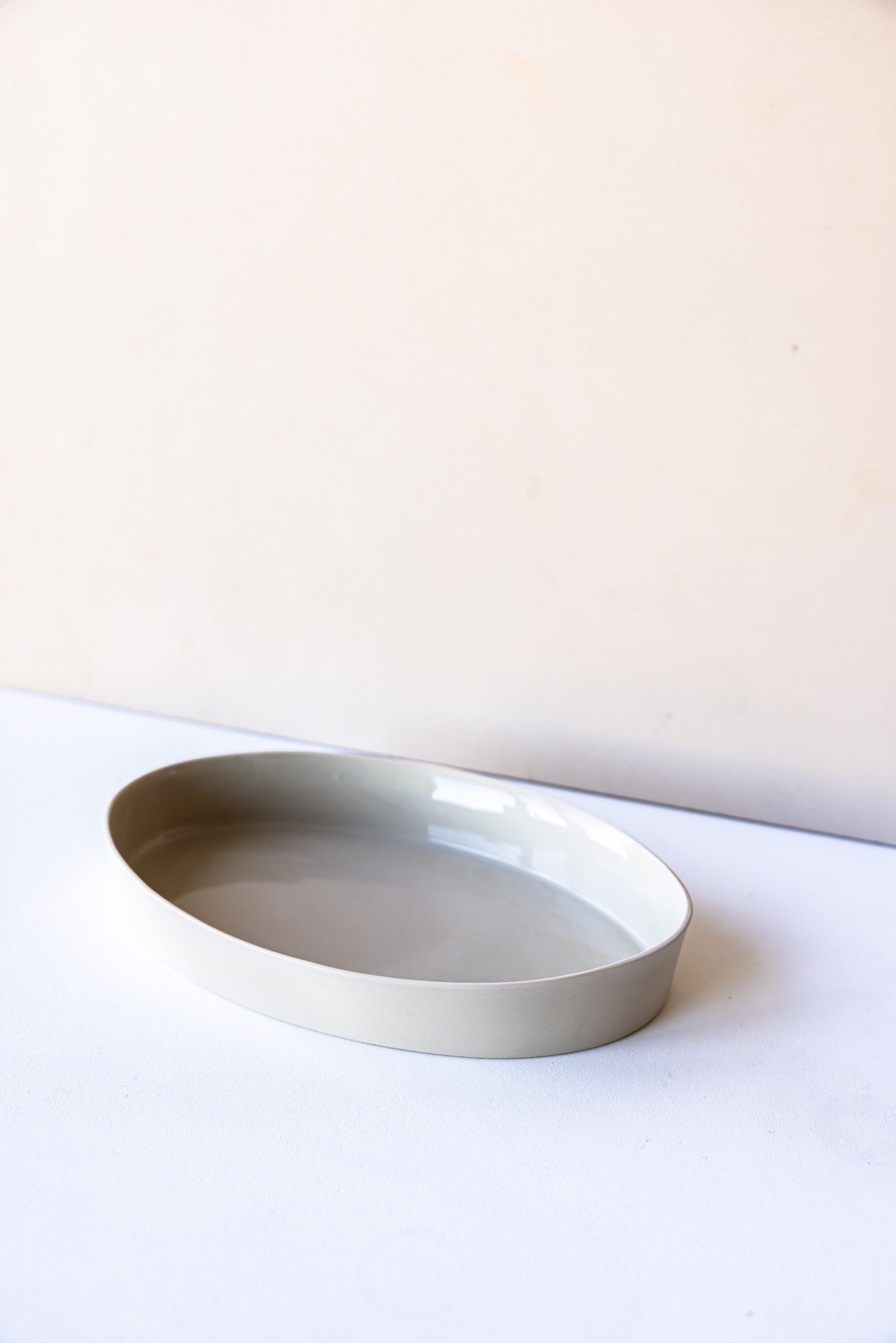 Oval Porcelain Plate