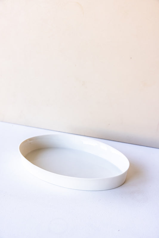 Oval Porcelain Plate