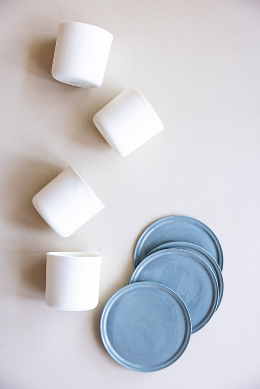 8 Pieces Porcelain Coffee Set Workshop