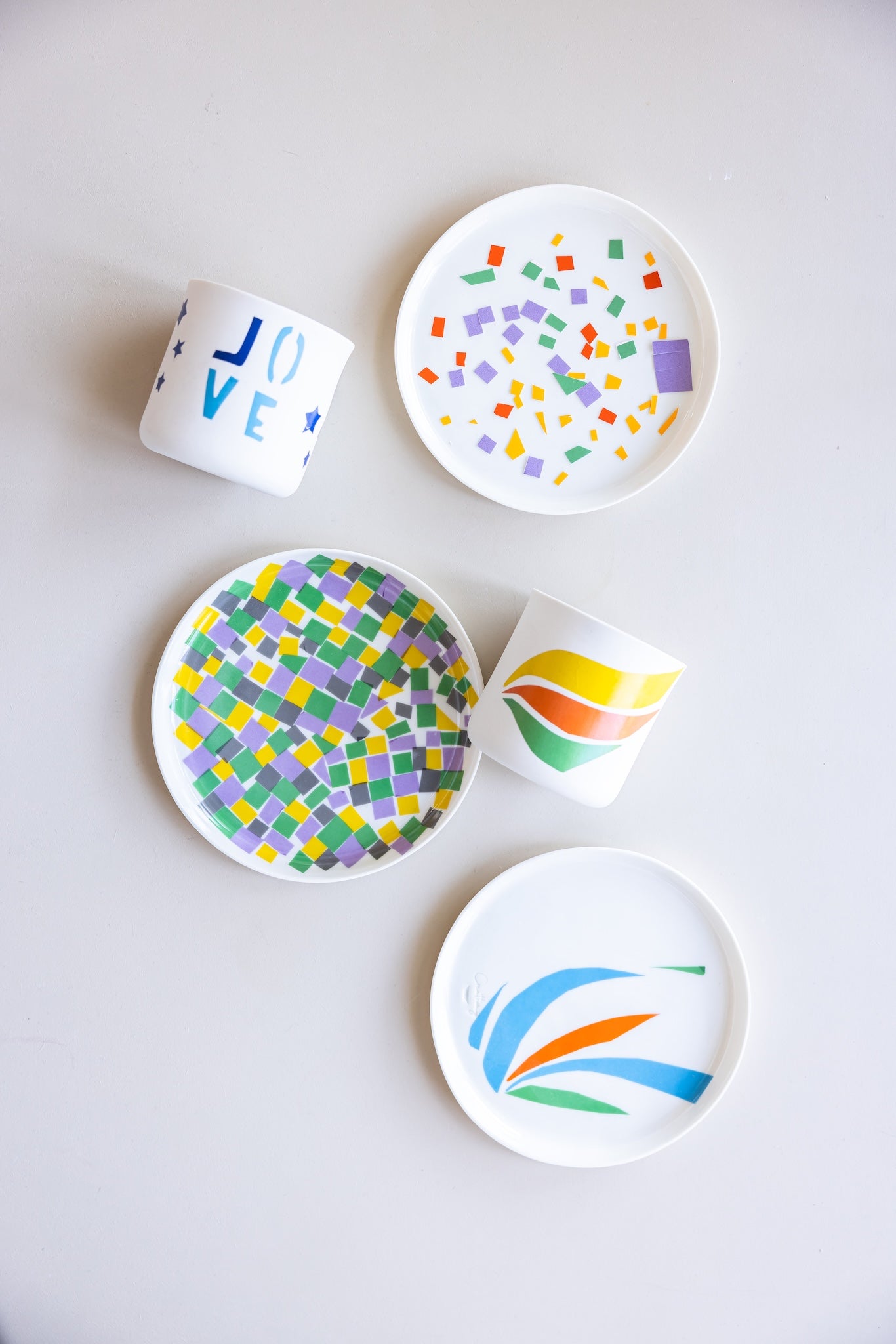 Collage on Porcelain Workshop